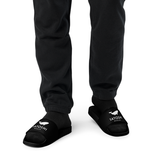 Satoshi Whales Men’s Slides