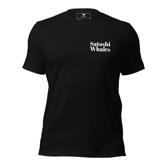Satoshi Whales Lighting Bolt Unisex t-shirt