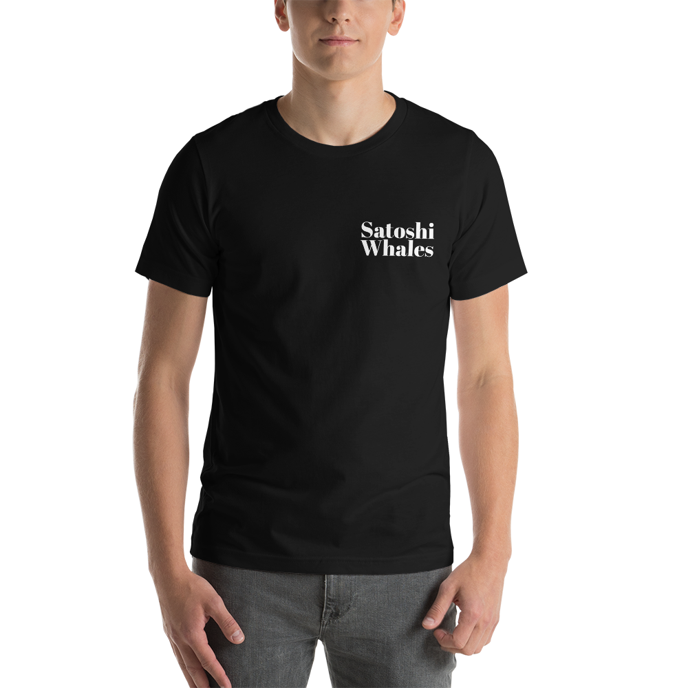 Satoshi Whales Space Cadet Unisex t-shirt