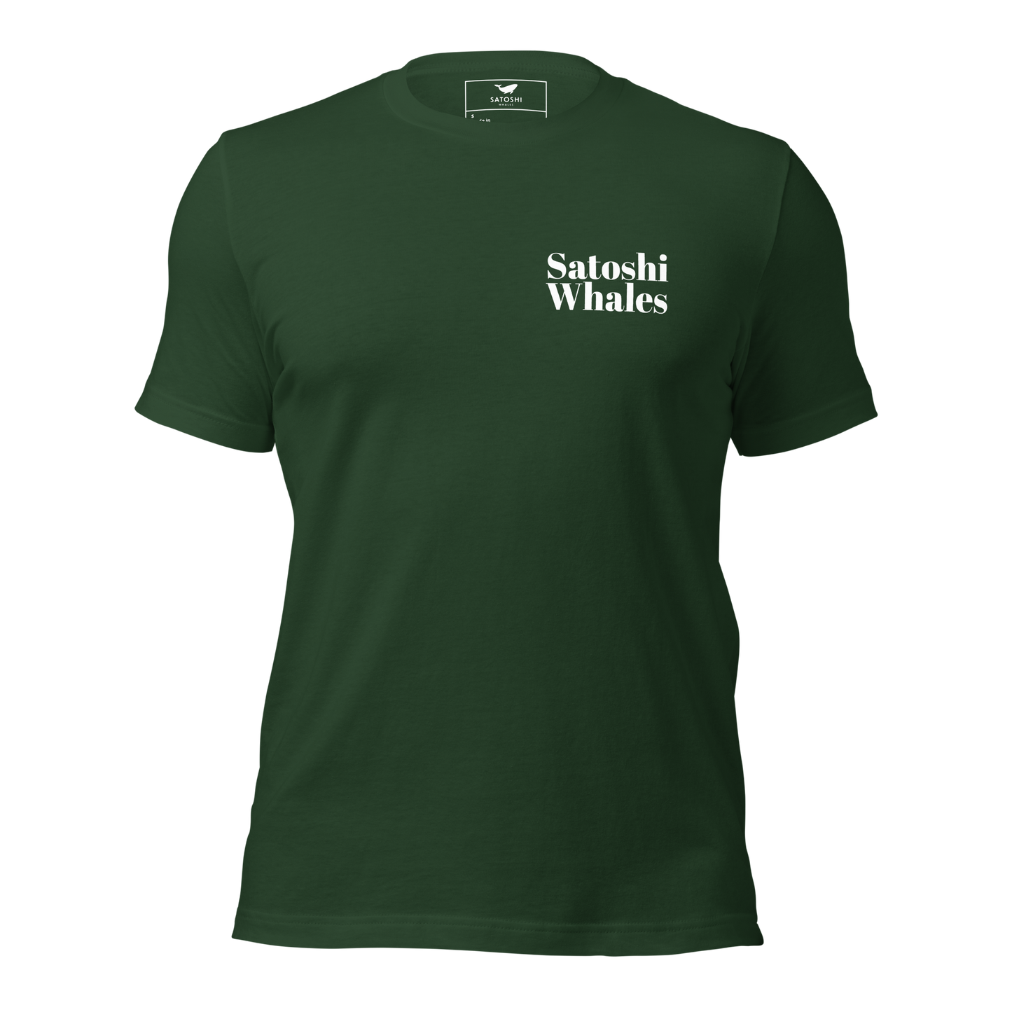 Satoshi Whales Lighting Bolt Unisex t-shirt