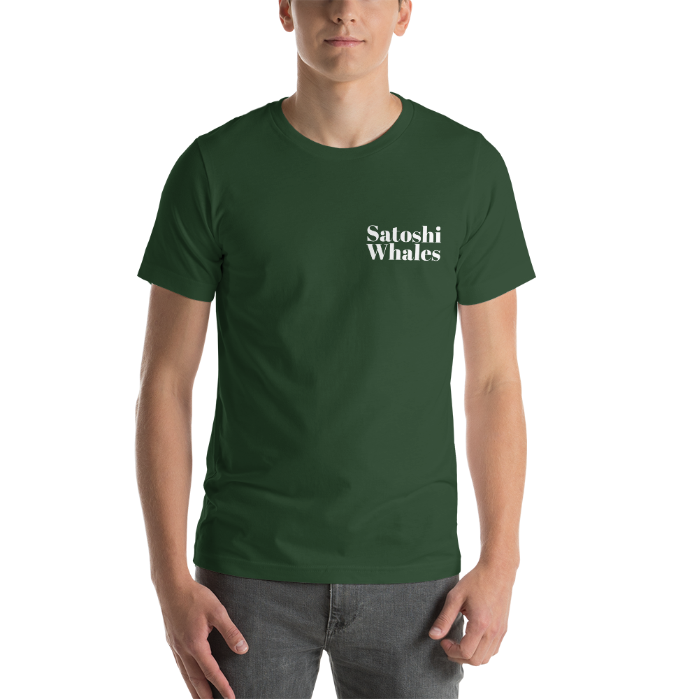 Satoshi Whales Space Cadet Unisex t-shirt