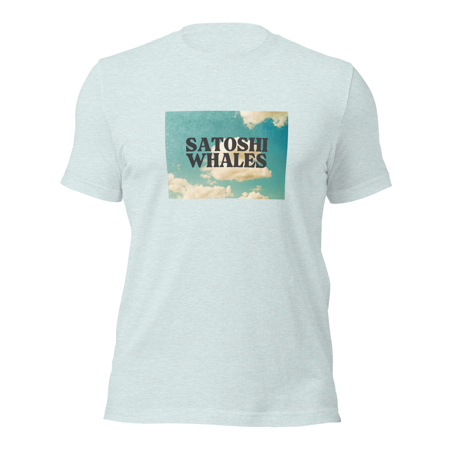 Satoshi Whales Cloud Unisex t-shirt