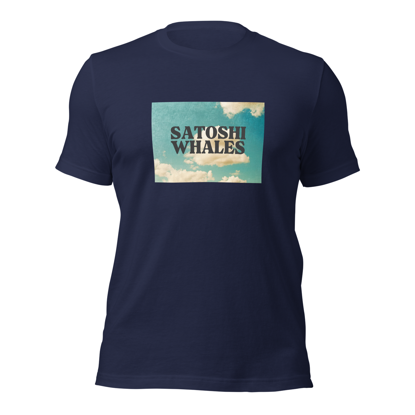 Satoshi Whales Cloud Unisex t-shirt