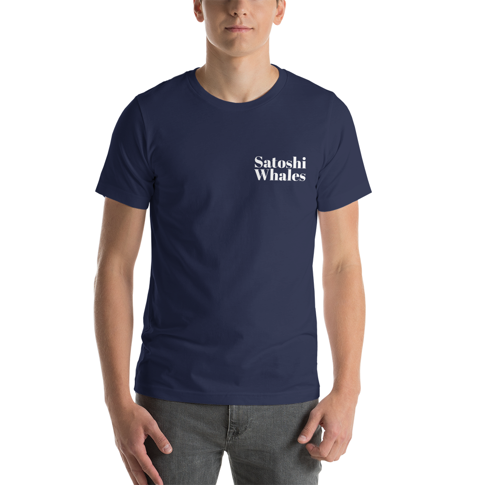 Satoshi Whales Space Cadet Unisex t-shirt