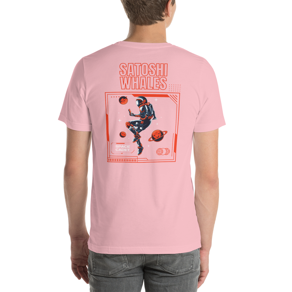 Satoshi Whales Space Cadet Unisex t-shirt