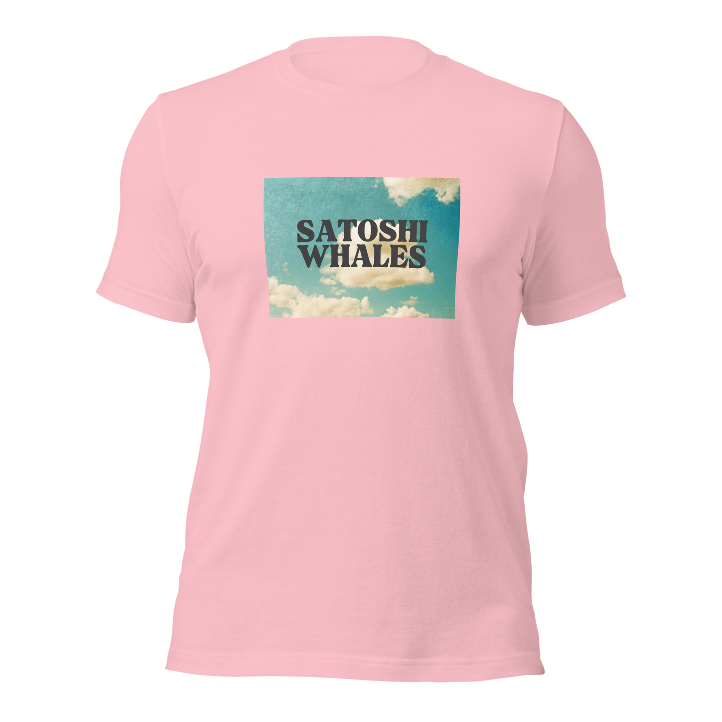 Satoshi Whales Cloud Unisex t-shirt