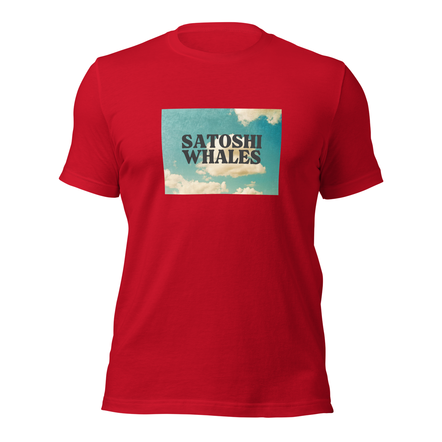 Satoshi Whales Cloud Unisex t-shirt