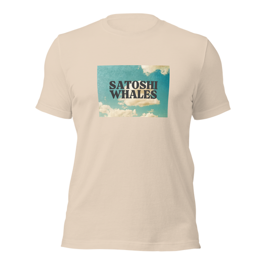 Satoshi Whales Cloud Unisex t-shirt