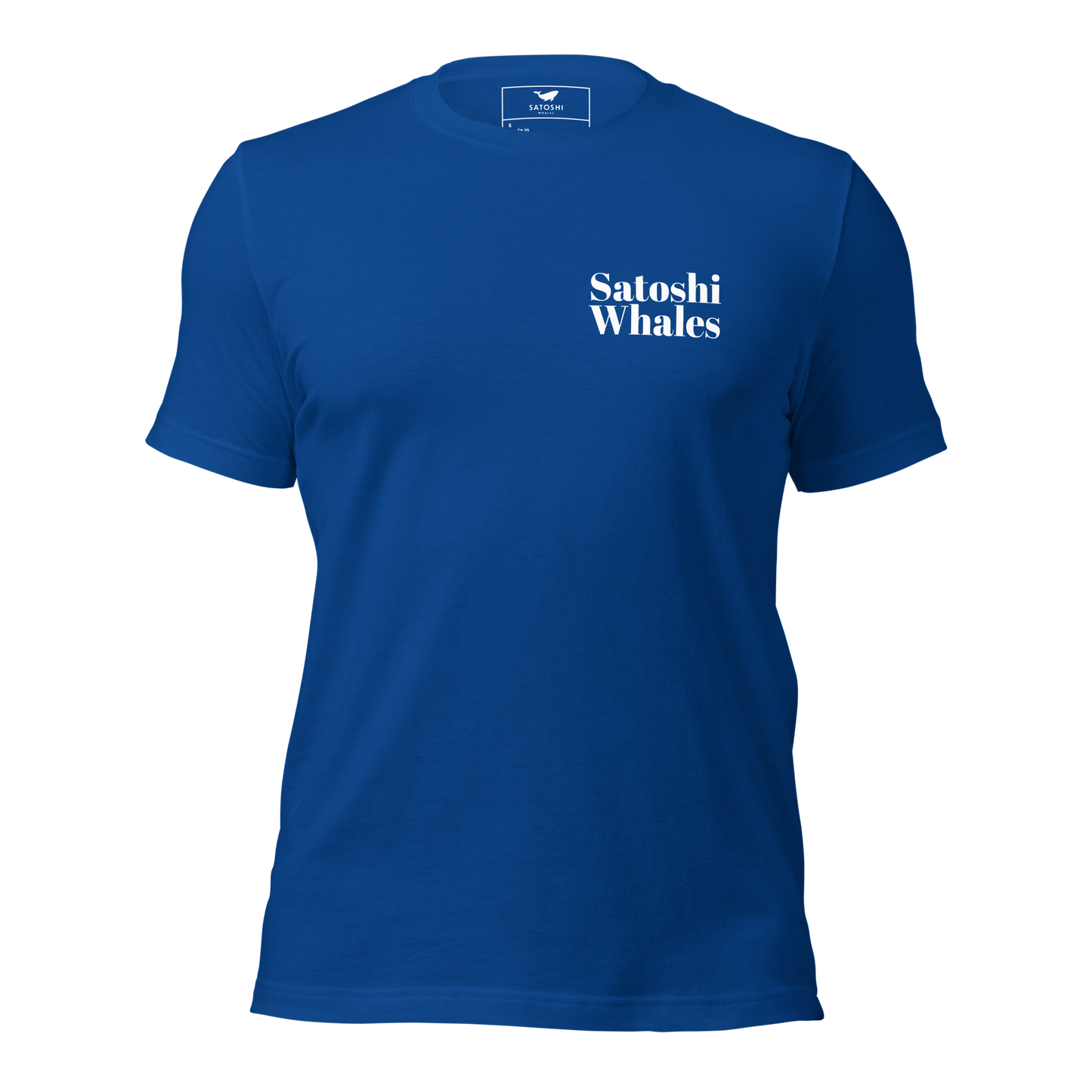 Satoshi Whales Lighting Bolt Unisex t-shirt