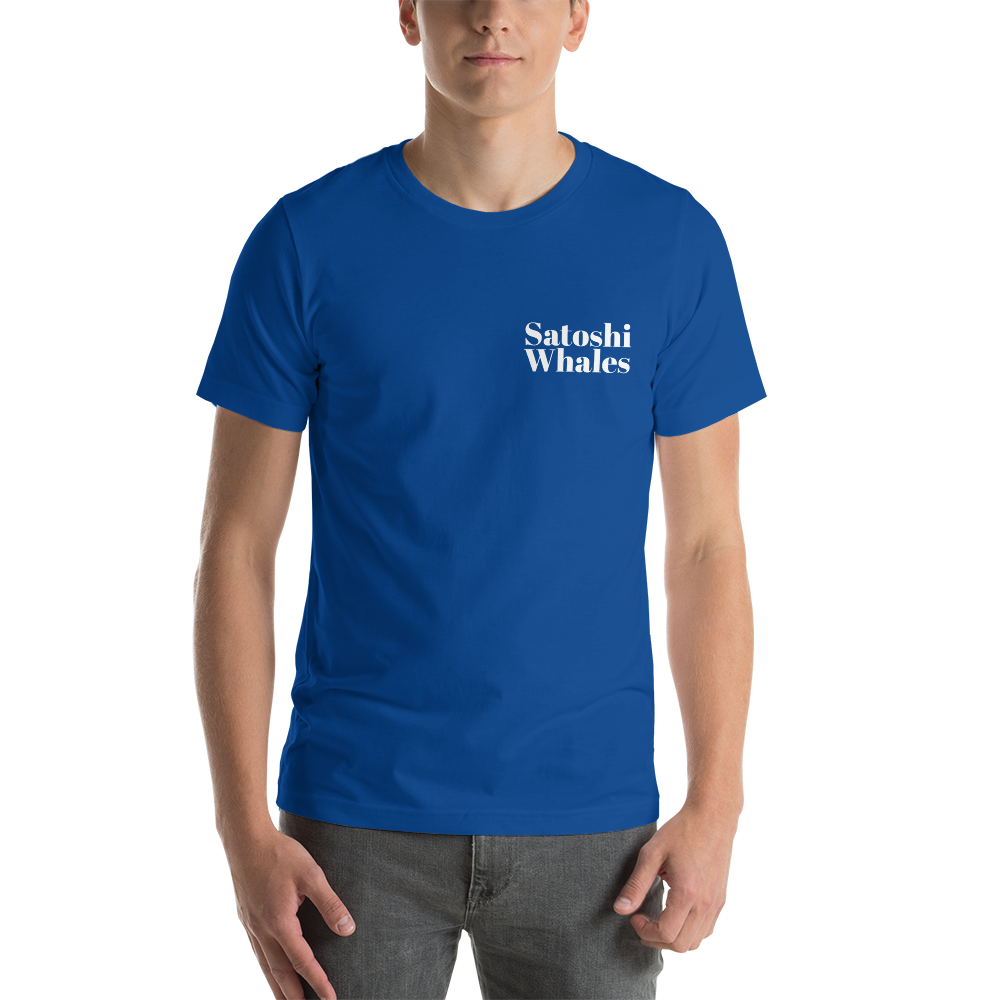 Satoshi Whales Space Cadet Unisex t-shirt
