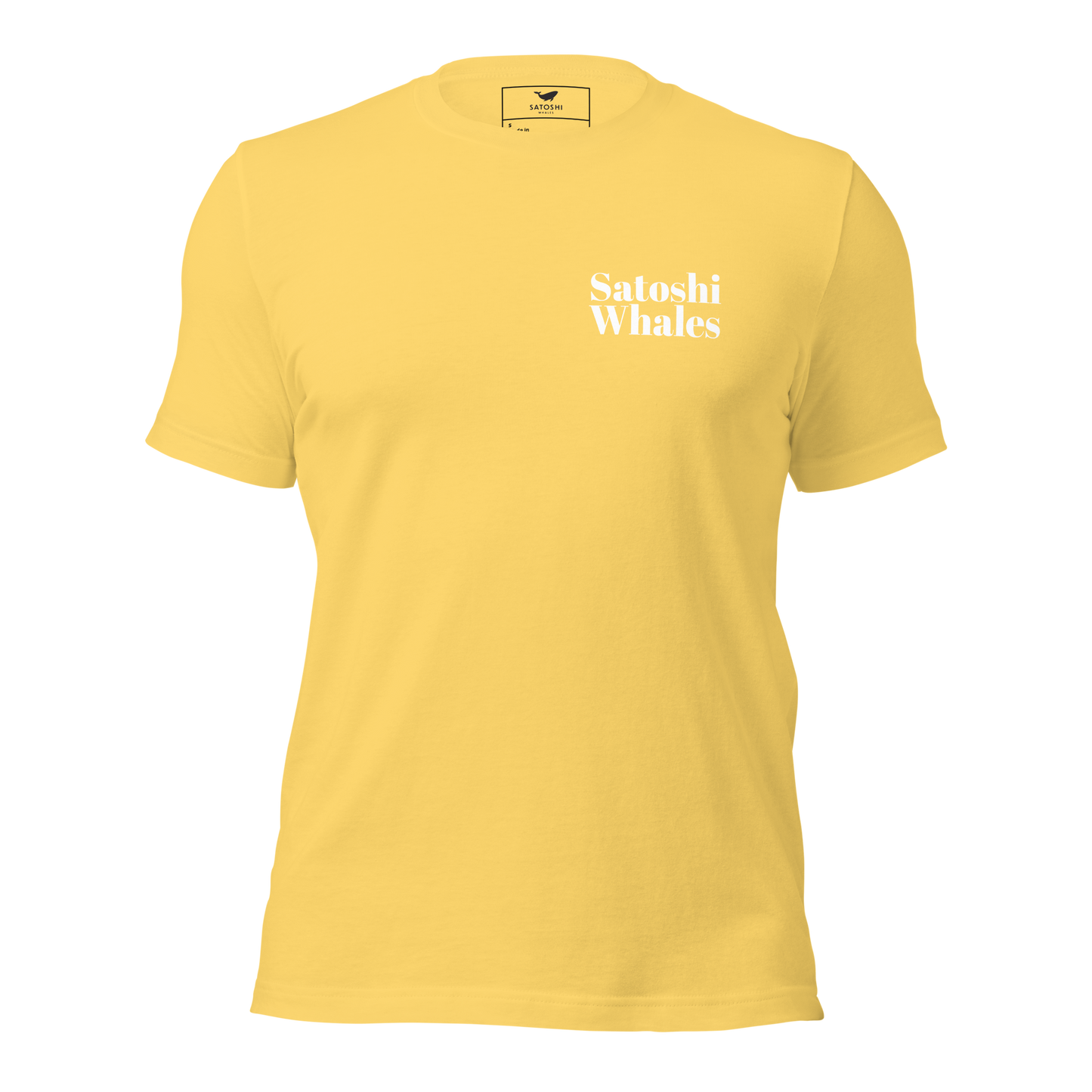 Satoshi Whales Lighting Bolt Unisex t-shirt