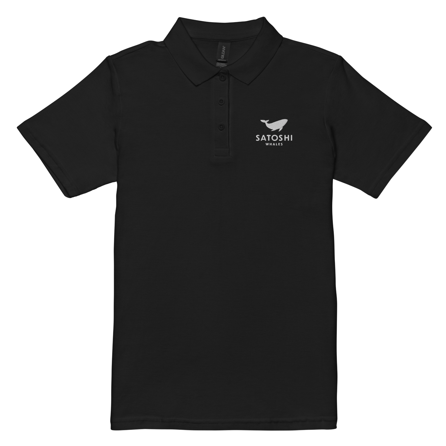 Women’s Satoshi Whales pique polo shirt