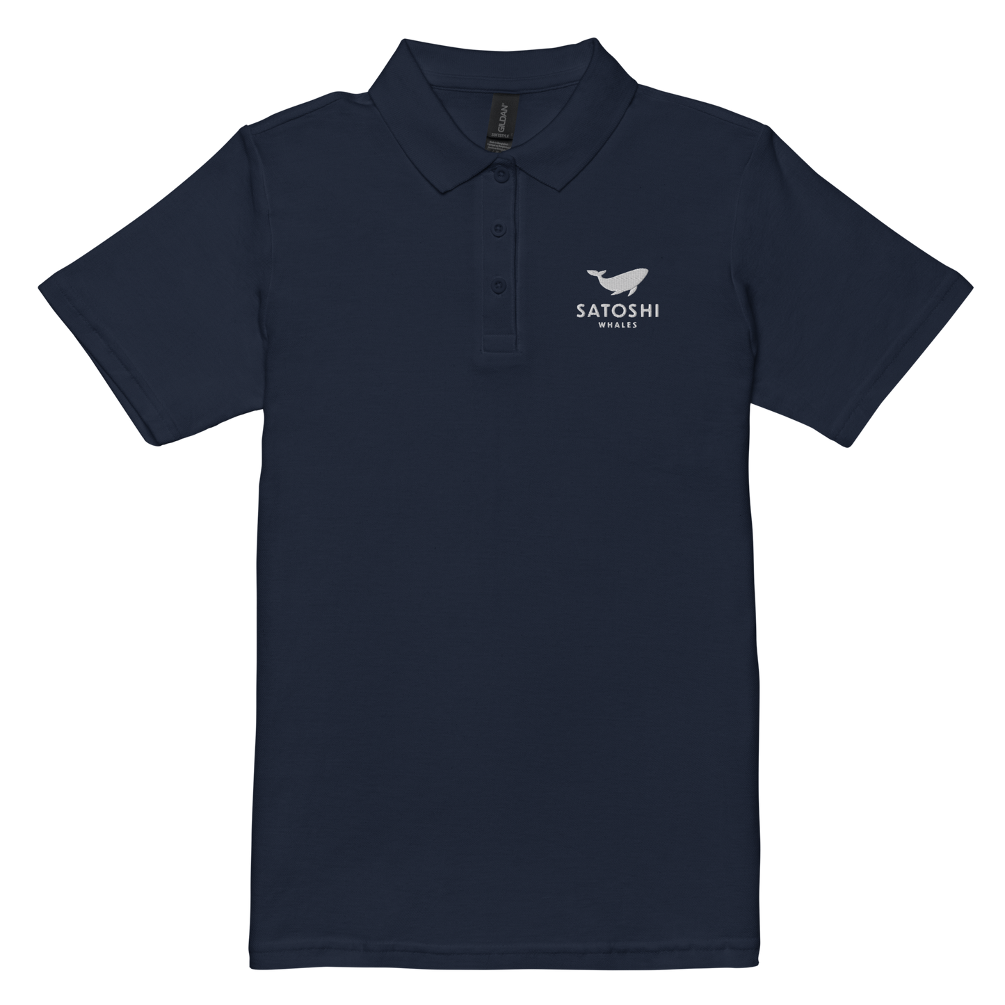 Women’s Satoshi Whales pique polo shirt